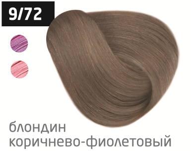 Крем-краска OLLIN Performance 9/72 блондин коричнево-фиолетовый 60 мл