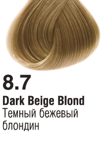 К8.7 Тёмный бежевый блондин PROFY TOUCH, 100 мл